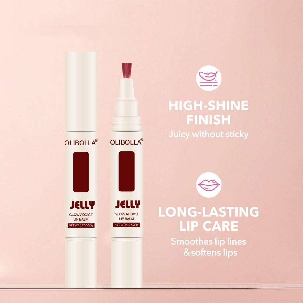 Jelly Lip Lacquer with Matte Finish Velvet and Mirror Shine 5ml - Teleplus matte finish velvet mirror jelly lip lacquer