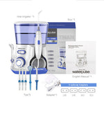 Jian Shi Bao Electric Tooth Cleaner with 5 Nozzles and 800ml Tank - Flossinator for Sparkling Smile Fun jian shi bao