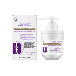 Joint Soothing Massage Gel with Turmeric Emu Oil and Arnica Extract - Teleplus joint soothing massage gel arnica extract