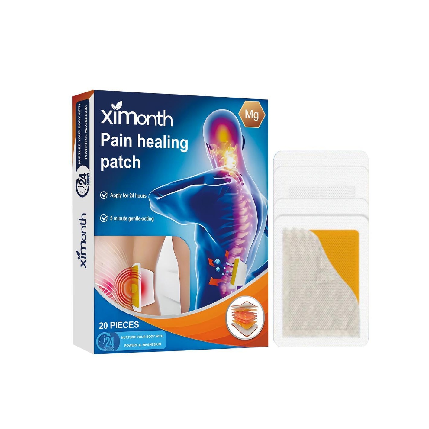 Joint Soothing Patch with Ginger and Mint for Natural Relief - Teleplus joint soothing patch