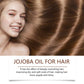 Jojoba Hair Care Essential Oil for Soft Healthy 100ml - jojoba hair care healthy essential