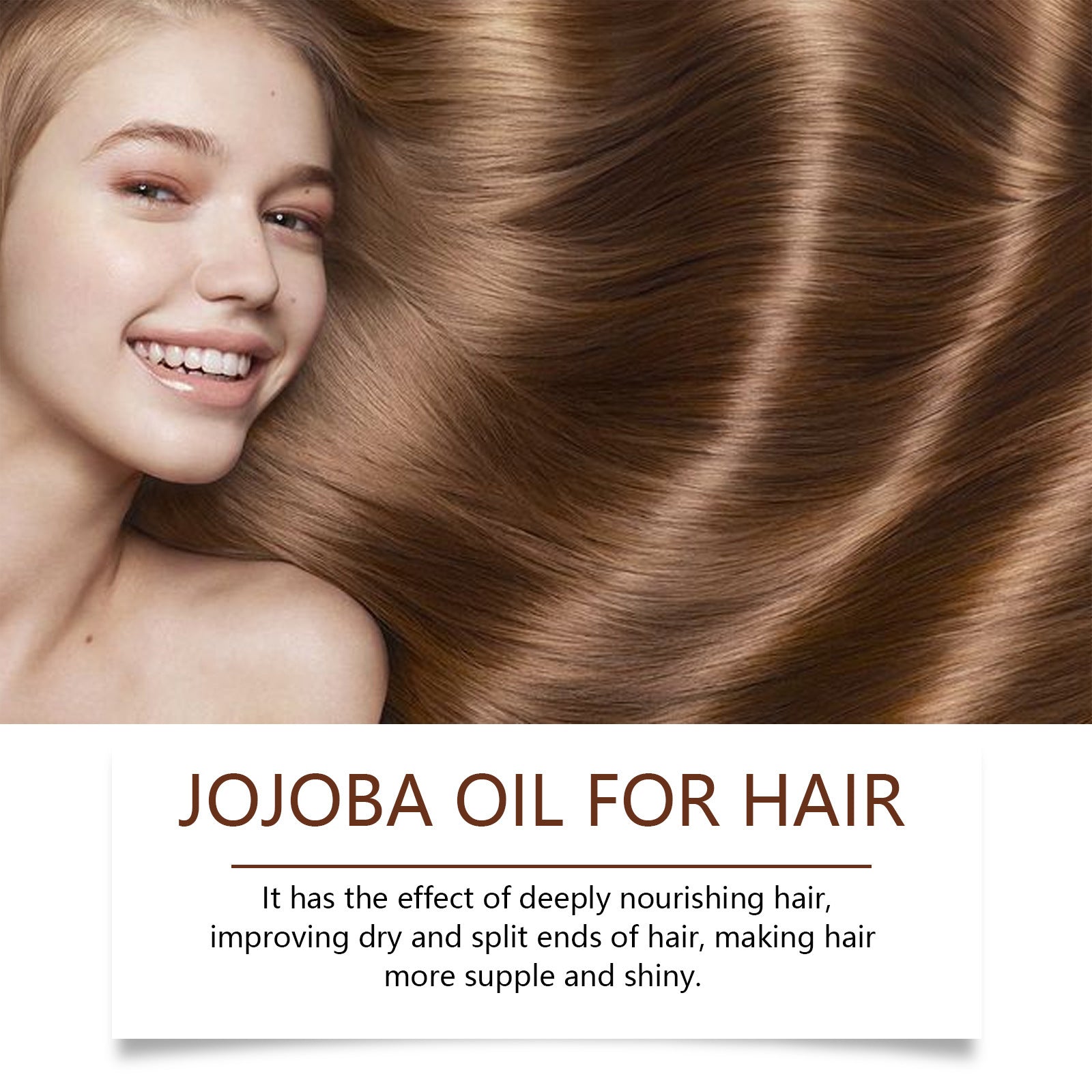 Jojoba Hair Care Essential Oil for Soft Healthy 100ml - jojoba hair care healthy essential