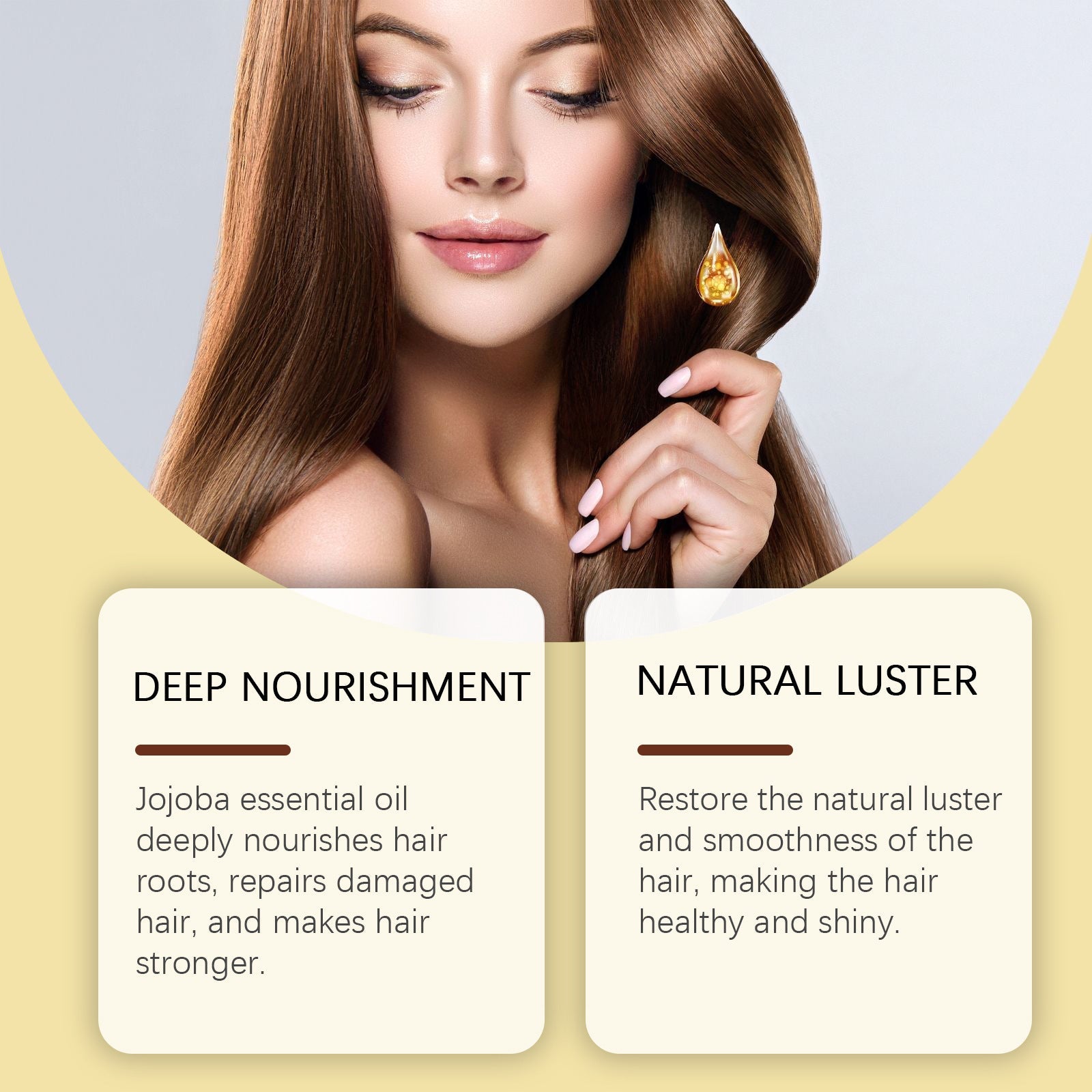 Jojoba Hair Care Essential Oil for Soft Healthy 100ml - jojoba hair care healthy essential