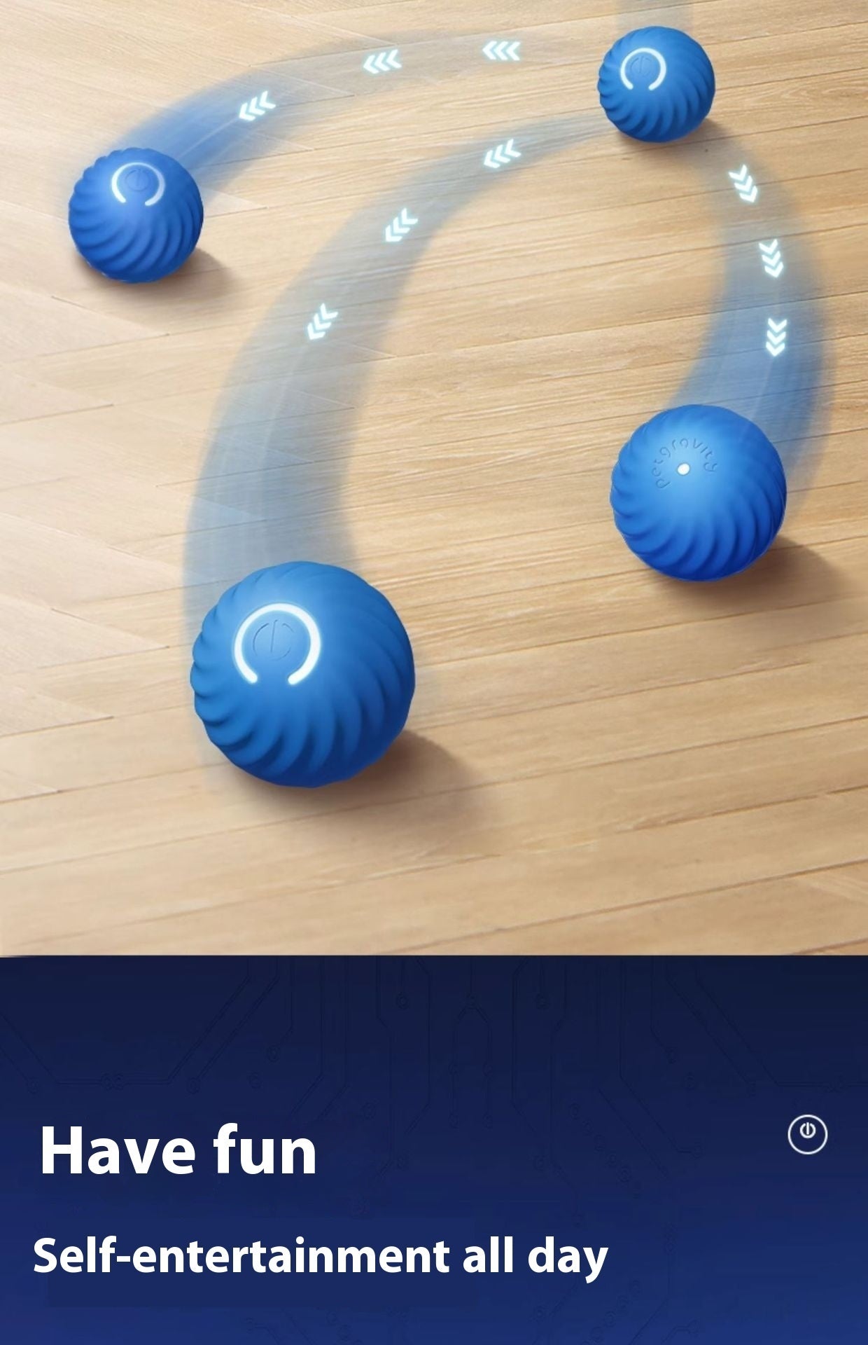 Jump Ball-56mm and Ball-67mm with Sea Urchin Cover Pet Toy Set - 67mm Blue jump ball-56mm ball-67mm sea urchin cover