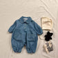 Jumpsuit Boys And Girls Cute Lapel - Cute Lapel Jumpsuits for Tiny Fashionistas Unite!