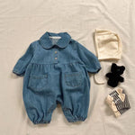 Jumpsuit Boys And Girls Cute Lapel - Cute Lapel Jumpsuits for Tiny Fashionistas Unite!