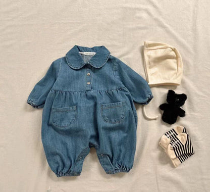 Jumpsuit Boys And Girls Cute Lapel - Cute Lapel Jumpsuits for Tiny Fashionistas Unite!