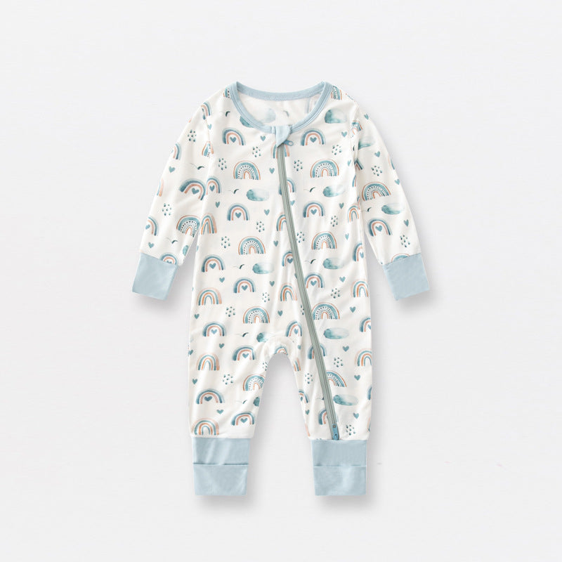 Jusheng Clothing Foreign Bamboo Fiber Baby Jumpsuits for Spring - jusheng clothing foreign bamboo fiber baby jumpsuits
