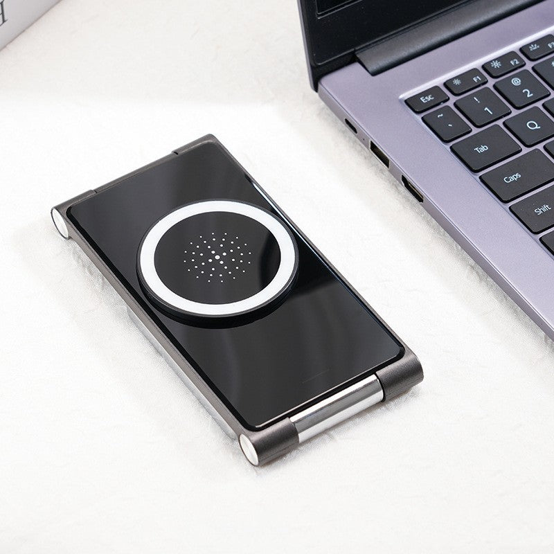 K13-B Metal Wireless Charger for United States CHF Devices Three-in-One Black - Charge Like a Pro with This united