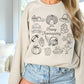 Kawaii Cartoon Pullover Sweatshirt Cotton Japanese Korean Style Unisex S-XXXL