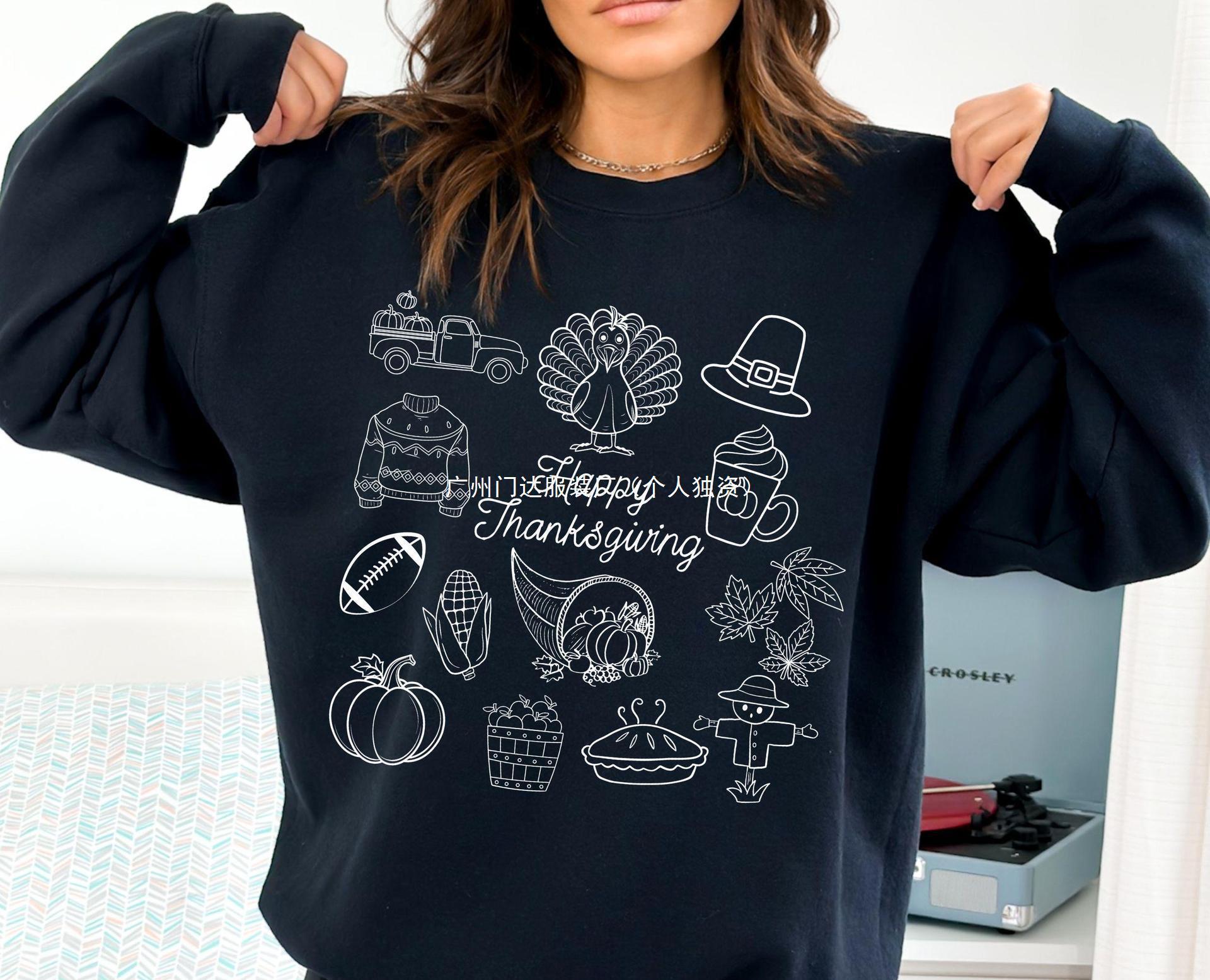 Kawaii Cartoon Pullover Sweatshirt Cotton Japanese Korean Style Unisex S-XXXL