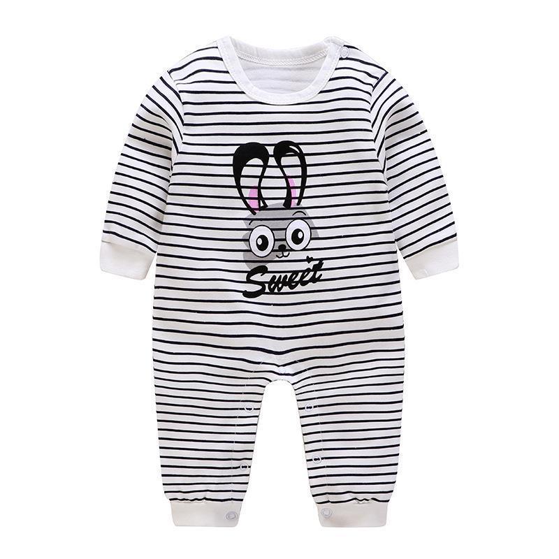 Keep Baby Warm Long Sleeve Romper - Keep Baby Warm Long Sleeve Romper Blue Elephant