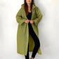 Khaki EVA Fabric Waterproof & Windproof Raincoat
