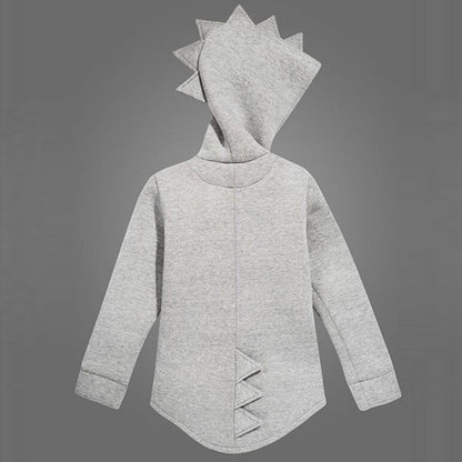 Kids Baby Coat Jacket with Dinosaur Hood for Children and Infants - kids baby coat jacket dinosaur