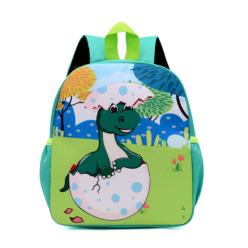 Kindergarten Men’s And Women’s Burden Reduction Decompression Anti-lost Fashion All-match School Bag Cartoon