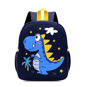 Kindergarten Men’s And Women’s Burden Reduction Decompression Anti-lost Fashion All-match School Bag Cartoon