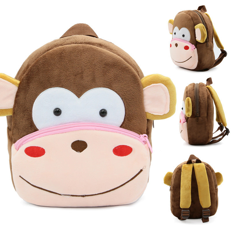 kindergarten small school bag animal backpack - Adorable Animal Backpack Perfect for Mini Explorers