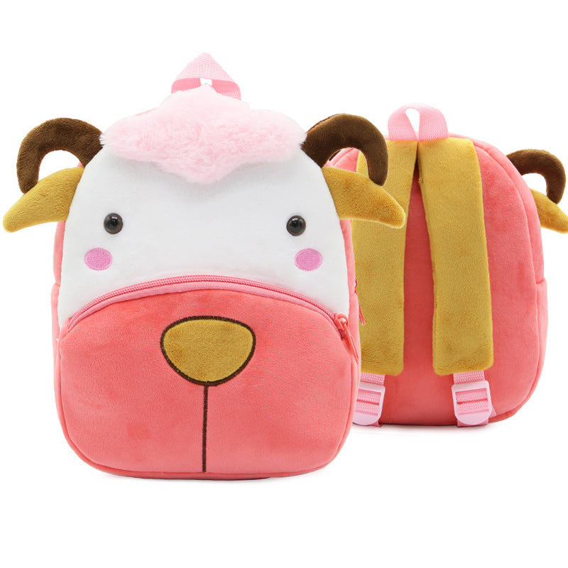 kindergarten small school bag animal backpack - Adorable Animal Backpack Perfect for Mini Explorers