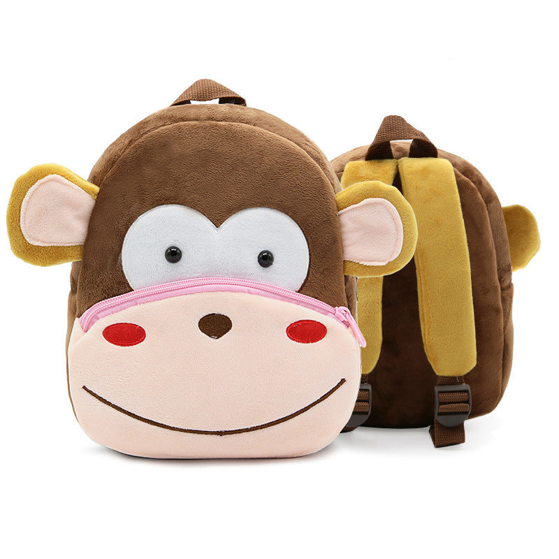 kindergarten small school bag animal backpack - Adorable Animal Backpack Perfect for Mini Explorers