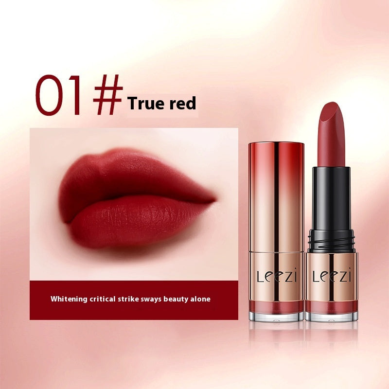 Kiss Soft Mist Cup Makeup Lipstick Set in Maple Sugar Brown and Rotten Tomato - Teleplus kiss soft mist cup makeup