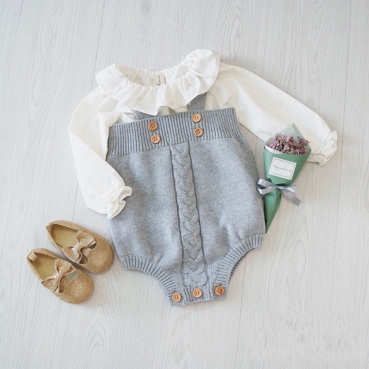 Knitted baby onesies - Knitted Baby Onesies: Cotton Main Fabric Cuteness Alert