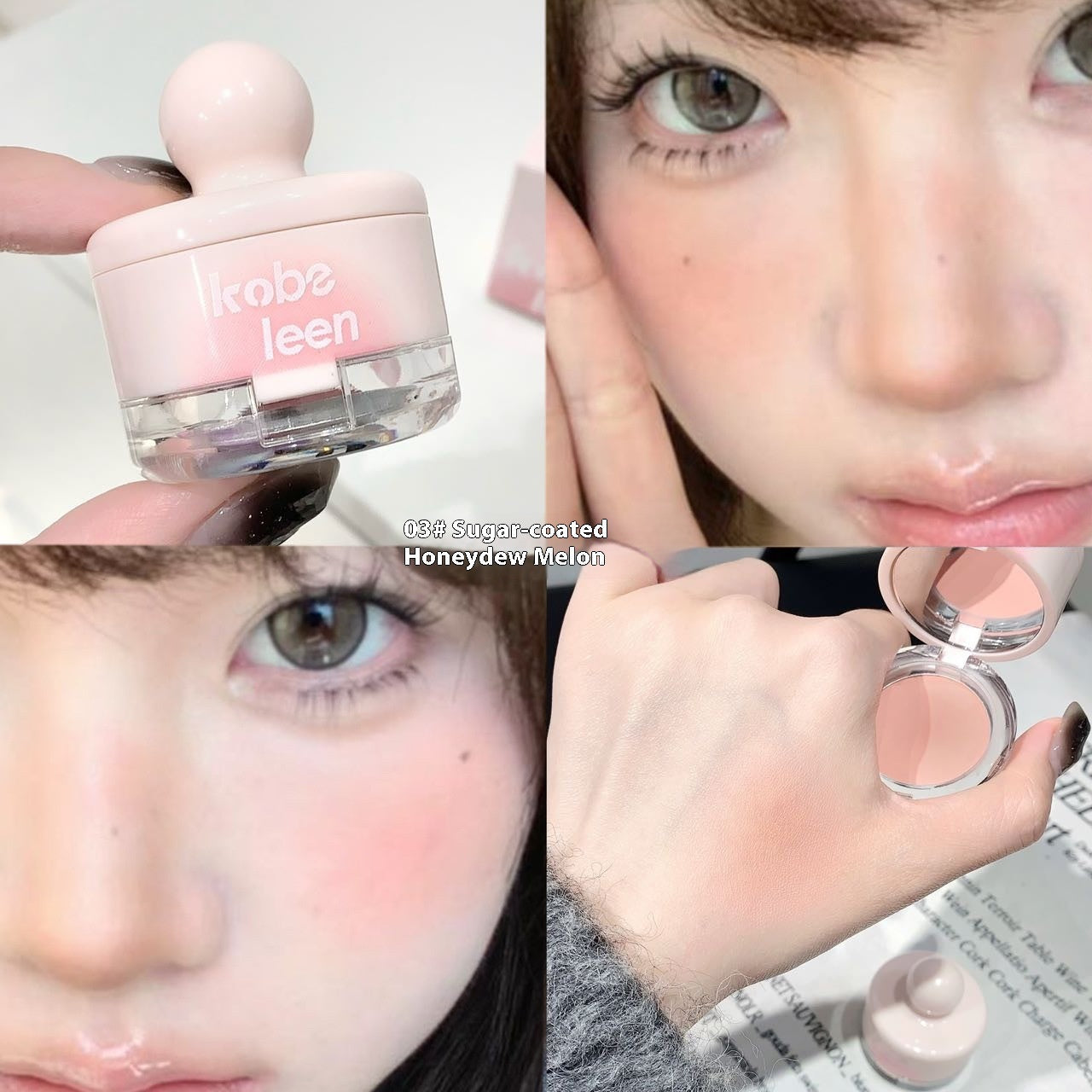 Kobeleen Cans Vigorous Blush Mud Korean Pure Desire Makeup Popular - kobeleen cans vigorous korean pure desire blush mud