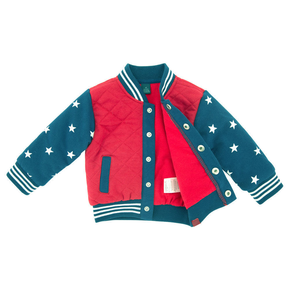 Korean Cotton Coat for 1T 2T 3T in Red Suitable the United States - united states chf coat korean