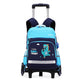 Korean Detachable Trolley Bag For Elementary School Students - Korean Trolley Bag Made of Oxford Cloth for Kids