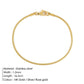 Korean Fashion Stainless Steel Round Snake Bracelet - Korean Fashion Stainless Steel Round Snake Bracelet