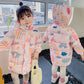 Korean Long Cute Thickened Cotton Jacket with UV Protection and Zipper Closure - Teleplus jacket middle long cute