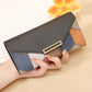 Korean Long Wallet with Card Slots and Zipper Bag in Multiple Colors - Teleplus