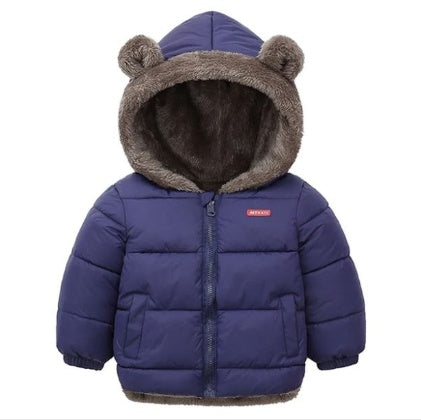 Korean Polyester Winter Jacket with Cotton Liner for United States Sizes - Teleplus united states chf winter jacket