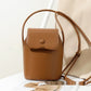 Korean PU Mobile Phone Bag Retro Bucket in Solid Colors - Teleplus korean pu mobile phone bag retro bucket
