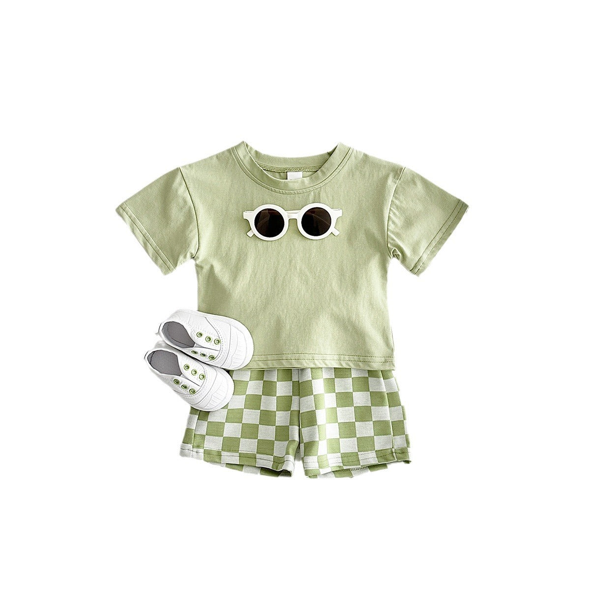 Korean Style Baby Clothes Two-piece Set - Korean Baby Style That Makes Adults Envy