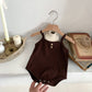 Korean Style Baby Summer Wear Jumpsuit Thin - W23 Sleeveless Jumpsuit for Trendy Tiny Tots