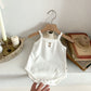 Korean Style Baby Summer Wear Jumpsuit Thin - W23 Sleeveless Jumpsuit for Trendy Tiny Tots