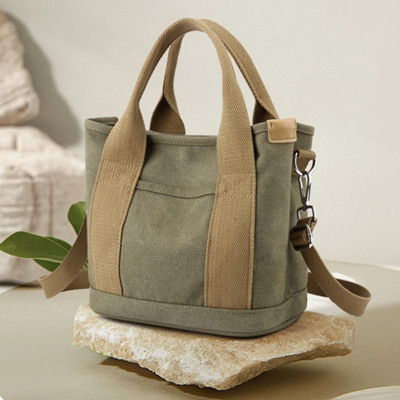 Korean Style Large Capacity Polyester Lining Bag for Daily - Teleplus simple fashion korean style large capacity