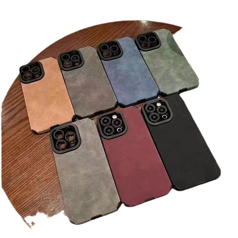 Korean Style Suede Drop-resistant Phone Case - Korean Style Suede Drop-resistant Phone Case