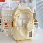 Korean Sweet Schoolbag Girls Backpack - Korean Sweet Schoolbag Perfect for Stylish Scholars