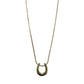 Korean U-shaped Washable Temperament Wild Alloy Necklace - Korean U-shaped Washable Alloy Necklace for Stylish Look