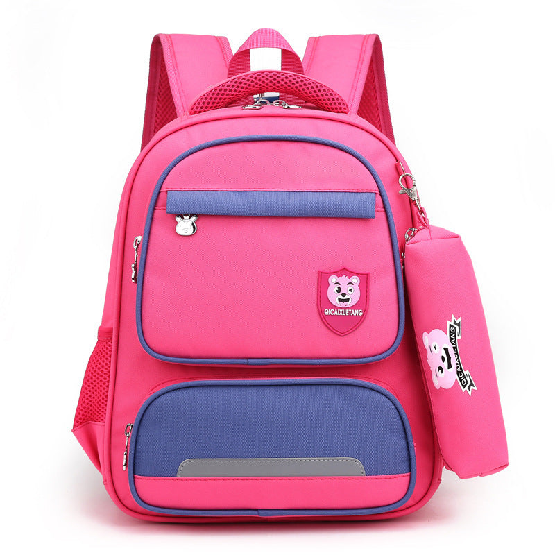 Korean Version Of The Second Grade Children’S Primary School Schoolbag Cartoon Girl Spring Outing Backpack Small