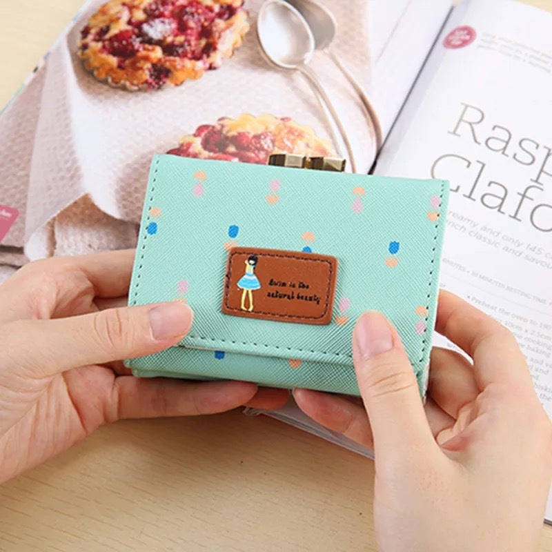 Korean Version PU Leather Hand Purse with Open Zipper Buckle for United States - Bow-tiful Adventures united states chf