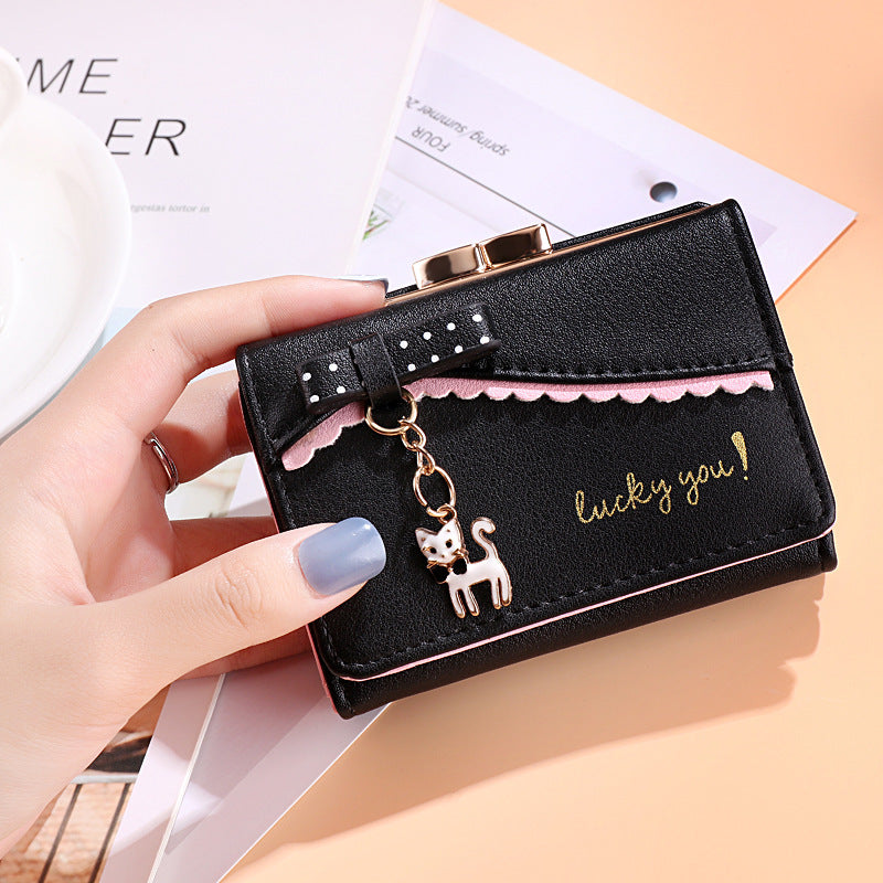 Korean Version PU Leather Hand Purse with Open Zipper Buckle for United States - Bow-tiful Adventures united states chf