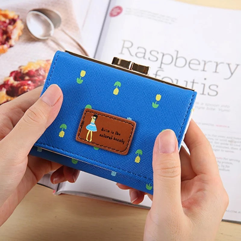 Korean Version PU Leather Hand Purse with Open Zipper Buckle for United States - Bow-tiful Adventures united states chf