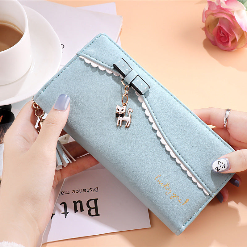 Korean Version PU Leather Hand Purse with Open Zipper Buckle for United States - Bow-tiful Adventures united states chf