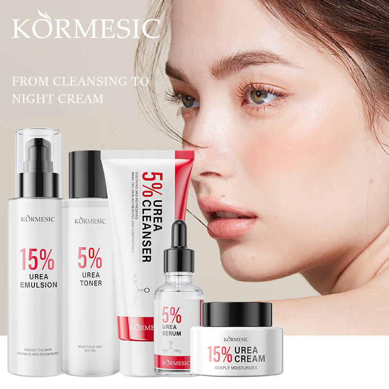 Kormesic Urea Night Cream Serum and Water Locking Emulsion Set