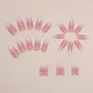 Ladies Ballet Nail Manicure Short Wearable Sticker Set CW99 - ballet nail manicure wearable sticker