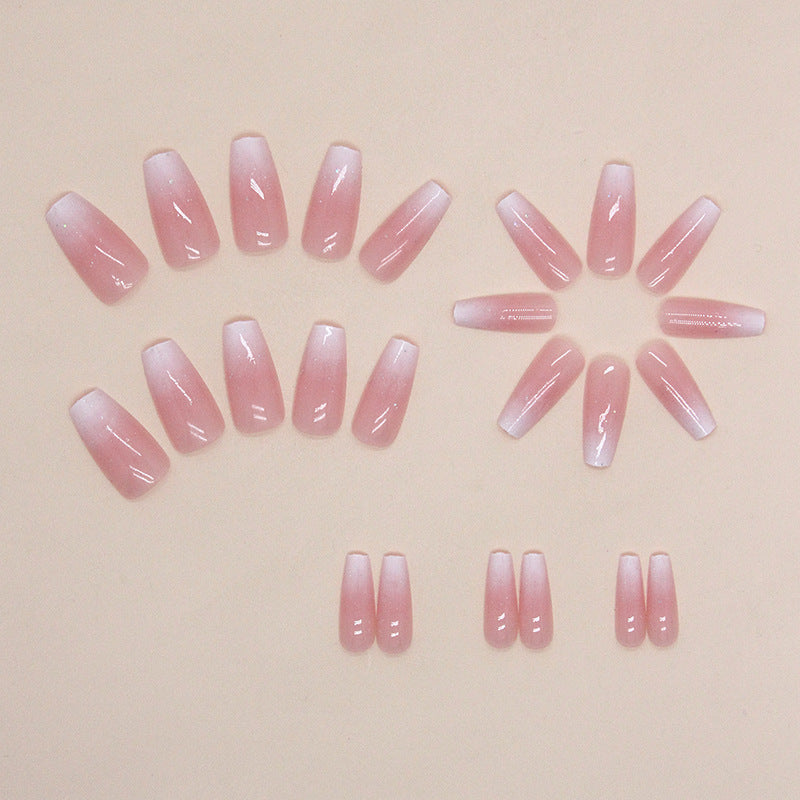 Ladies Ballet Nail Manicure Short Wearable Sticker Set CW99 - ballet nail manicure wearable sticker