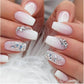Ladies Ballet Nail Manicure Short Wearable Sticker Set CW99 - ballet nail manicure wearable sticker