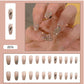 Ladies Ballet Nail Manicure Short Wearable Sticker Set CW99 - ballet nail manicure wearable sticker